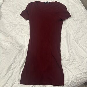 Brandy Melville Ribbed One Size Bodycon Dress